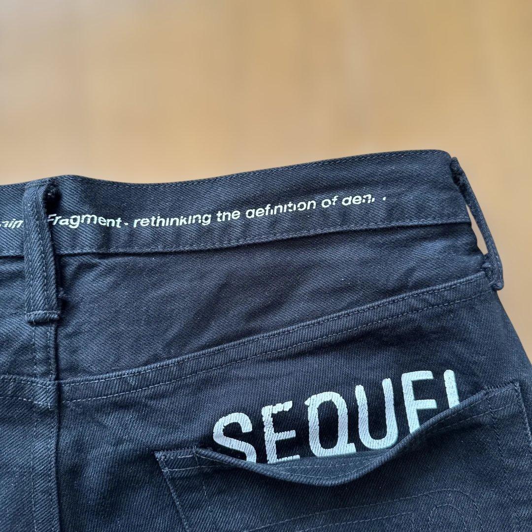 シークエル sequel ブラックデニム　M
