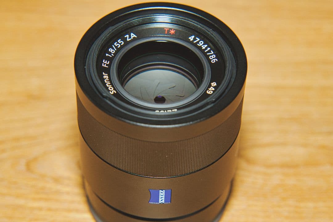 【良品】SONY ZEISS Sonnar FE T＊55mm f1.8 ZA