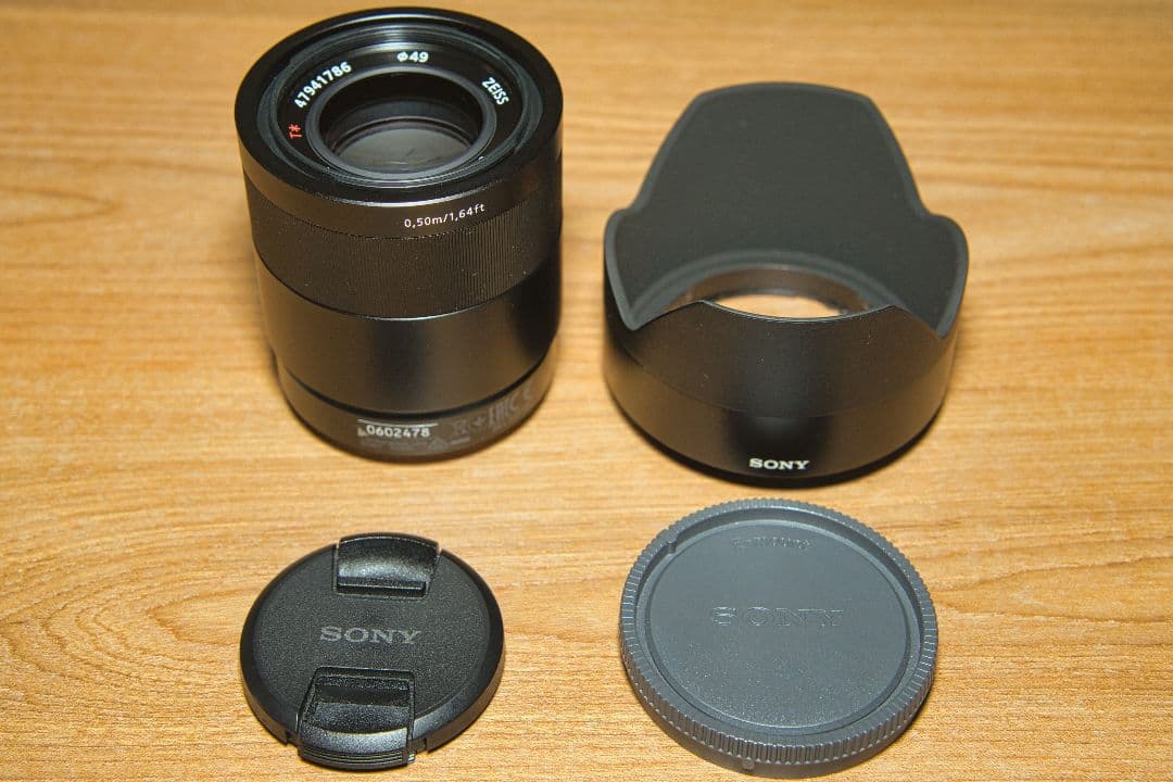 【良品】SONY ZEISS Sonnar FE T＊55mm f1.8 ZA