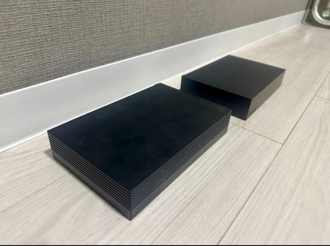 【中古美品】Buffalo HDD 4TB×3=12TB 個数:3