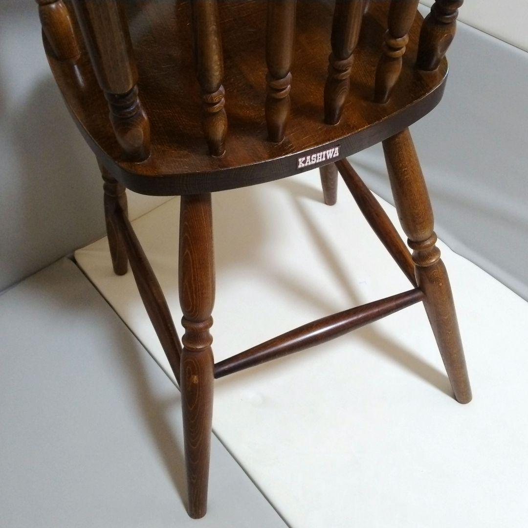 柏木工 ハイチェア ベビーチェア テーブル付き ヴィンテージ