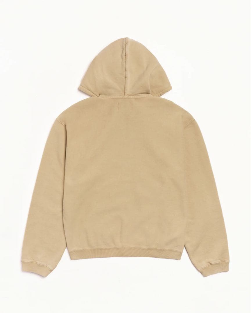 新品 STUSSY パーカー Lサイズ ベージュ