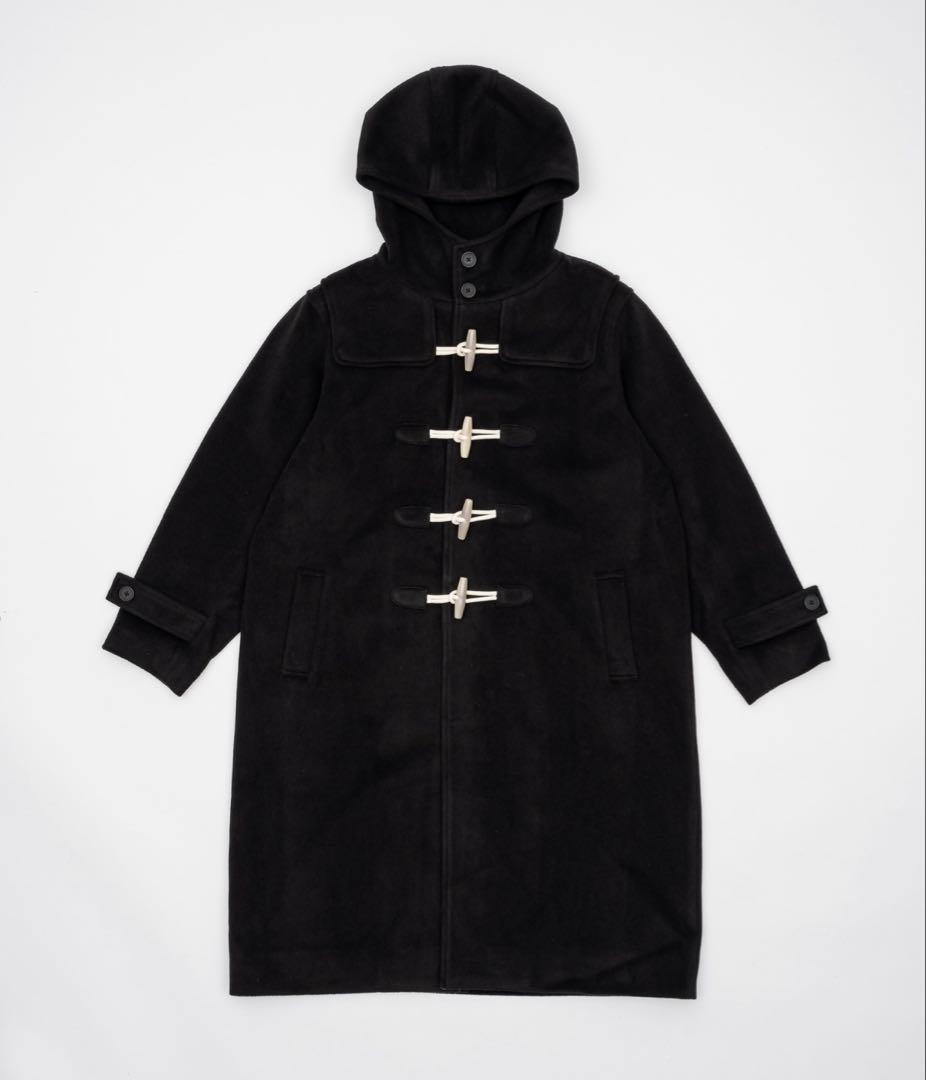 FEKETE high-neck ハイフードロングダッフルコート Sサイズ