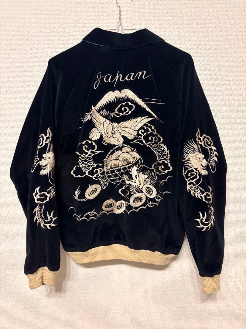 TAILOR 東洋M 別珍サテン　リバーシブル　スカジャン　スーベニアジャケット