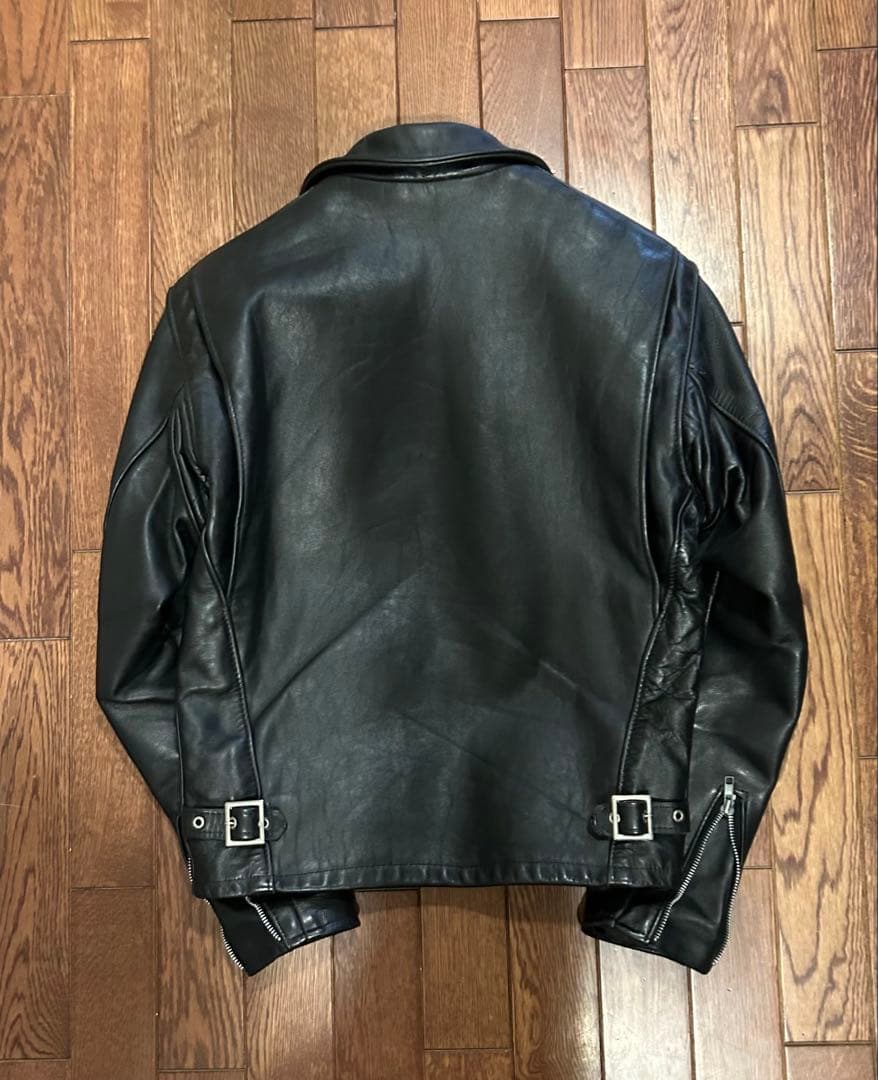 ショット Schott LEATHER ライダースジャケット　本革　サイズ36