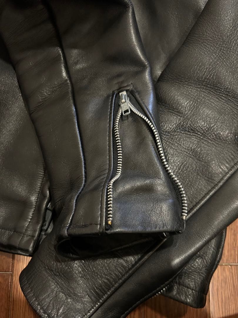 ショット Schott LEATHER ライダースジャケット　本革　サイズ36