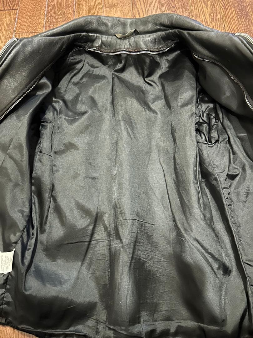 ショット Schott LEATHER ライダースジャケット　本革　サイズ36