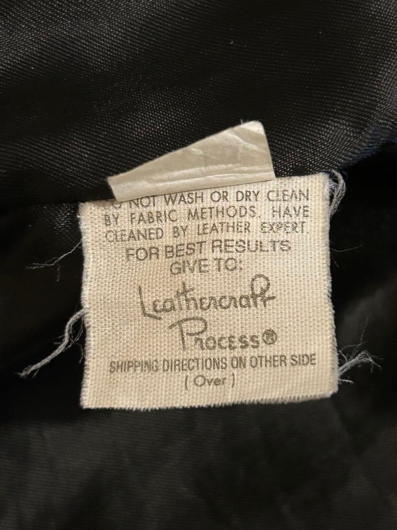 ショット Schott LEATHER ライダースジャケット　本革　サイズ36