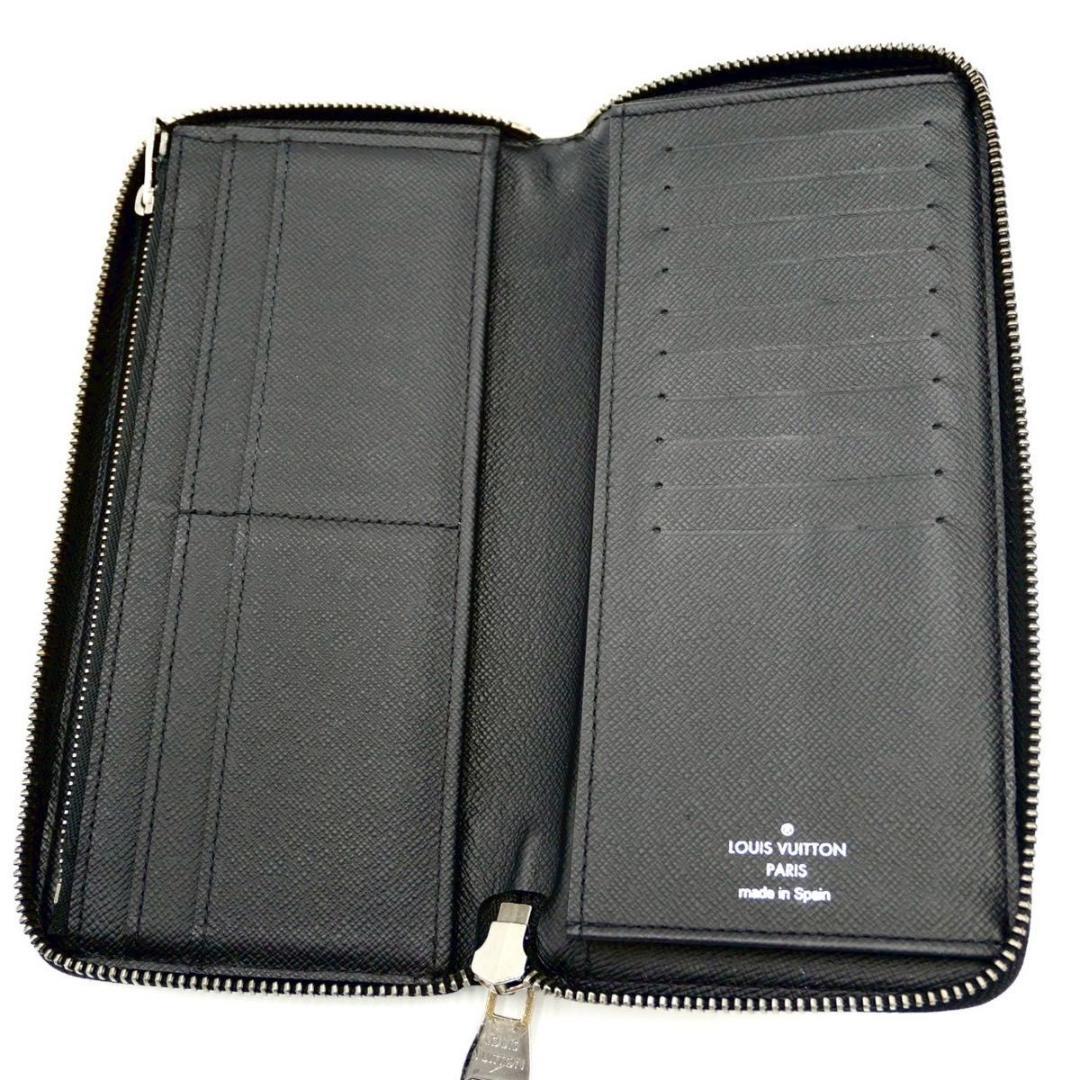 ルイヴィトン ジッピーウォレット ヴェルティカル エクリプス ブラック 長財布