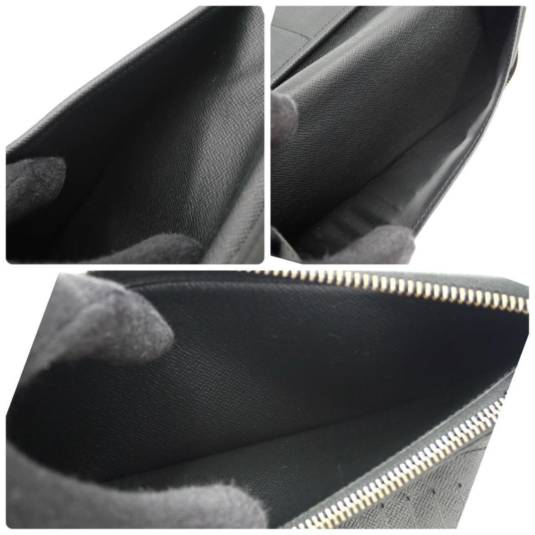 ルイヴィトン ジッピーウォレット ヴェルティカル エクリプス ブラック 長財布