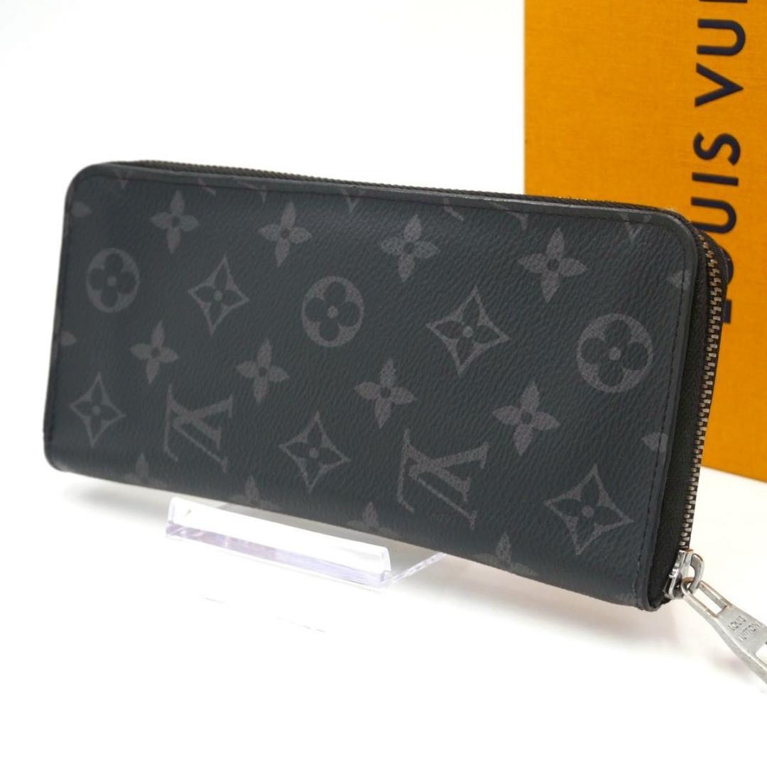 ルイヴィトン ジッピーウォレット ヴェルティカル エクリプス ブラック 長財布