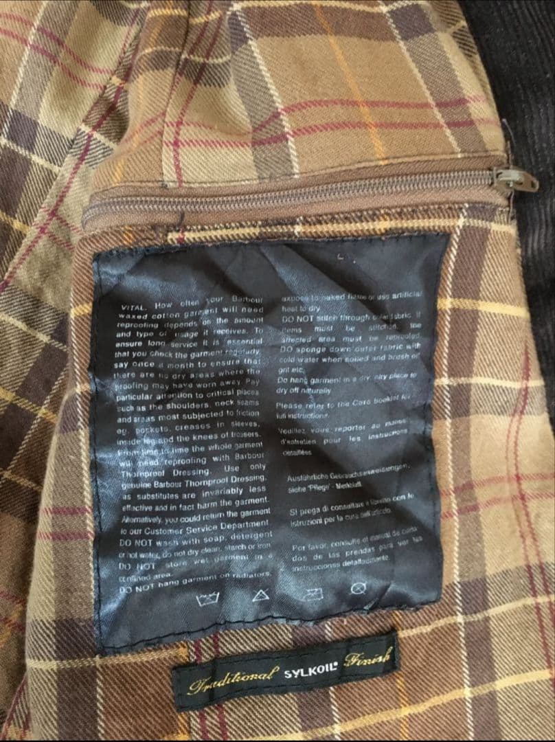 Barbour オイルドジャケット