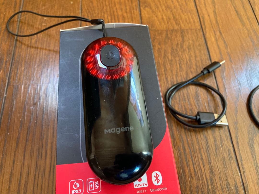 使用僅か　Magene L508 レーダーテールライト リアビューレーダー　美品