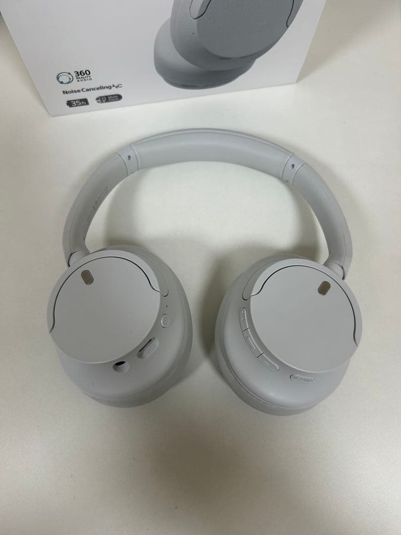 SONY WH-CH720N ワイヤレスヘッドホン グレー ソニー ホワイト