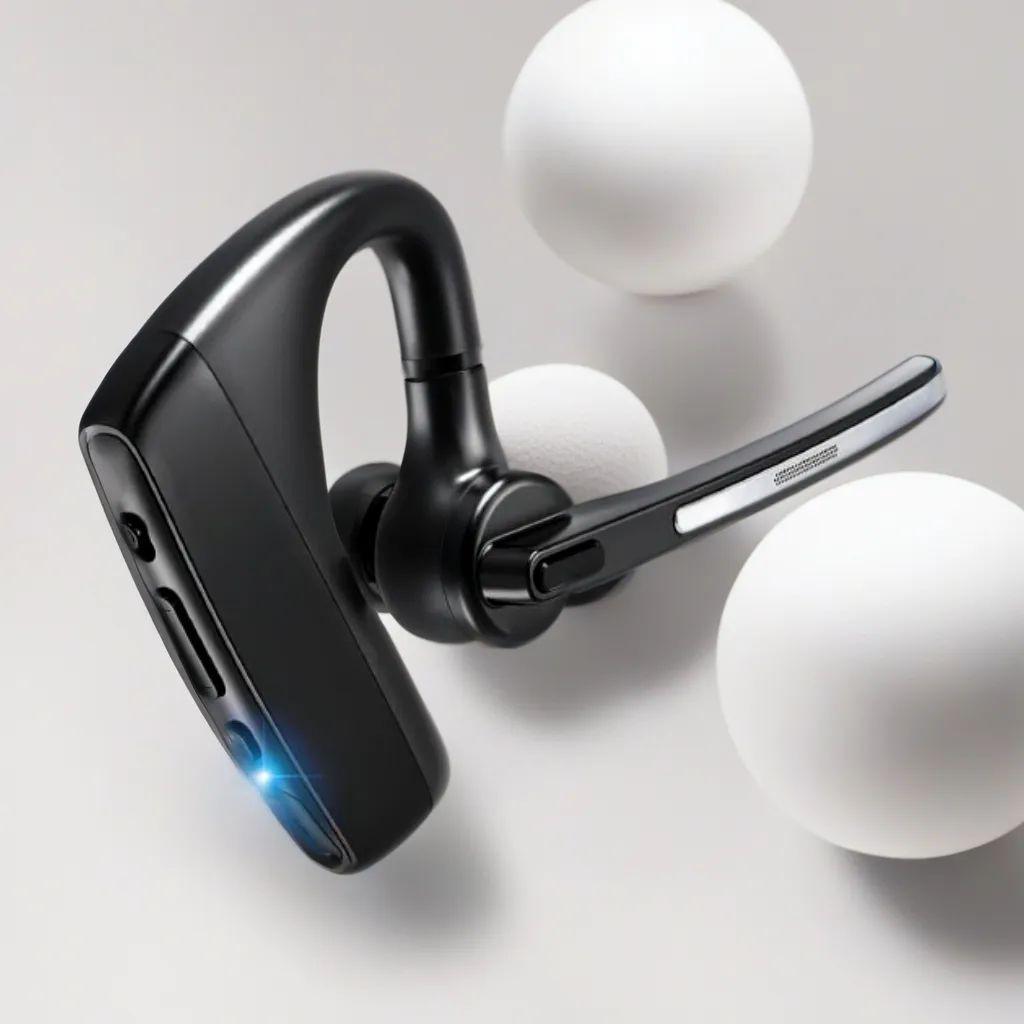 Bluetooth ヘッドセット 5.2 片耳 タイプ-C