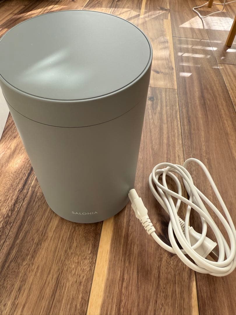 SALONIA フェイススチーマー グレー