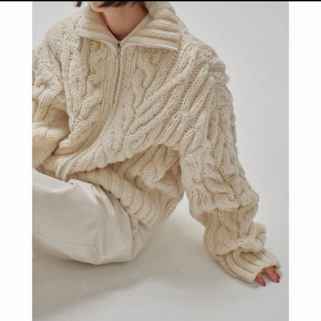 トップス TODAYFUL Volume Handknit Cardigan