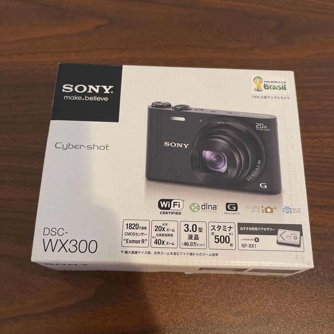 3599 Sony Cyber-shot WX300 ホワイト 【デジカメ】