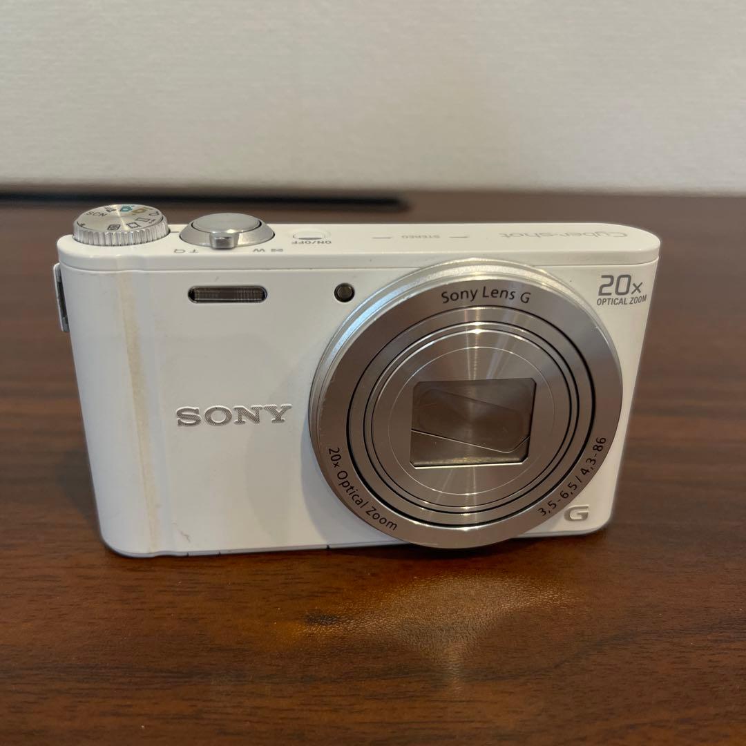 3599 Sony Cyber-shot WX300 ホワイト 【デジカメ】