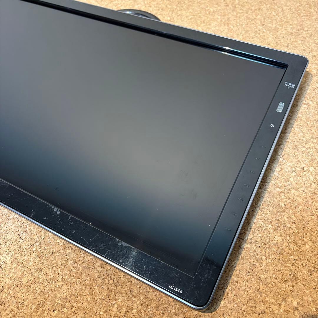 【良品】SHARP AQUOS LC-20F5 テレビ セパレート 2012年製