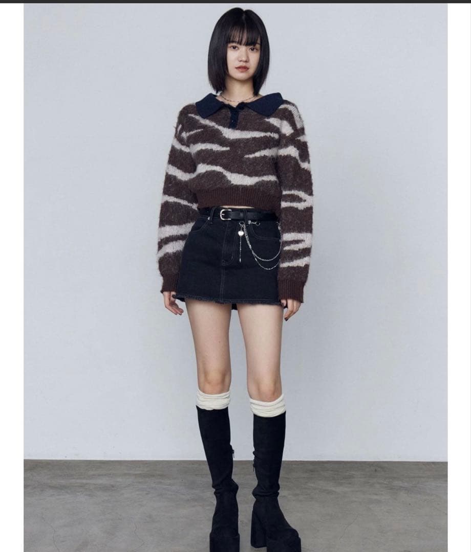 EMODA エモダ バルキープランプフィットブーツ スエード L