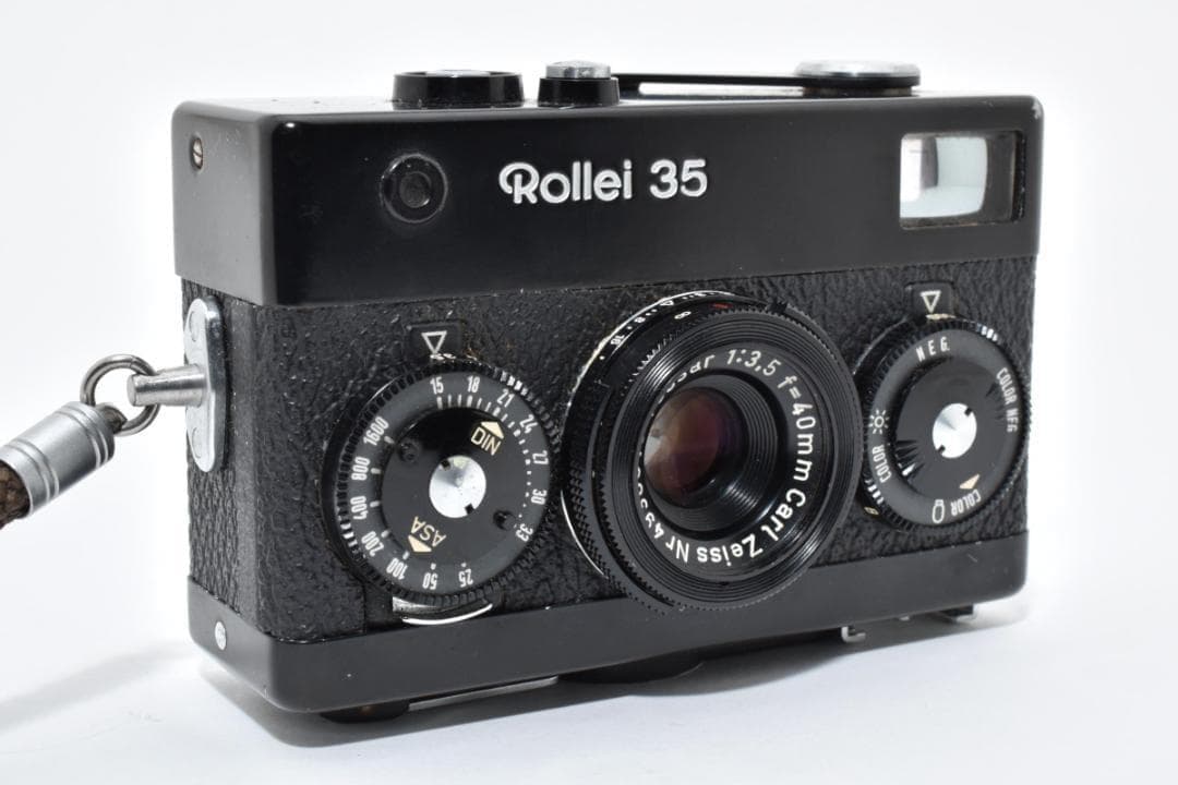 超希少 Rollei 35 カールツァイス ブラック ドイツ製 フィルムカメラ