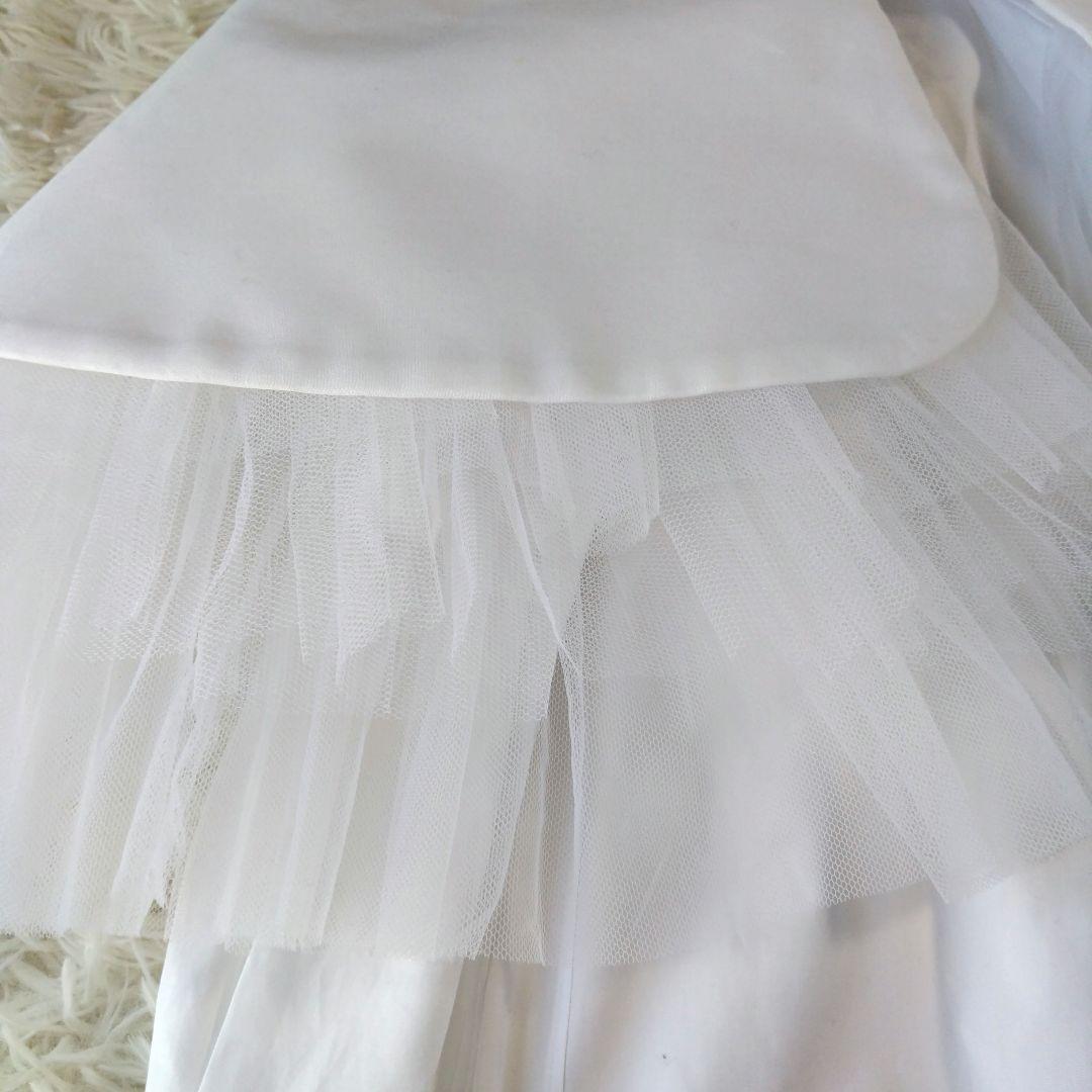 コムデギャルソン　ロングシャツ　　ケープ　チュール