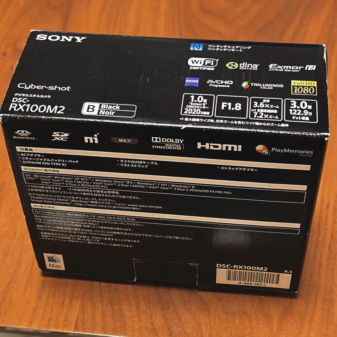 SONY Cyber shot DSC-RX100M2デジタルカメラ