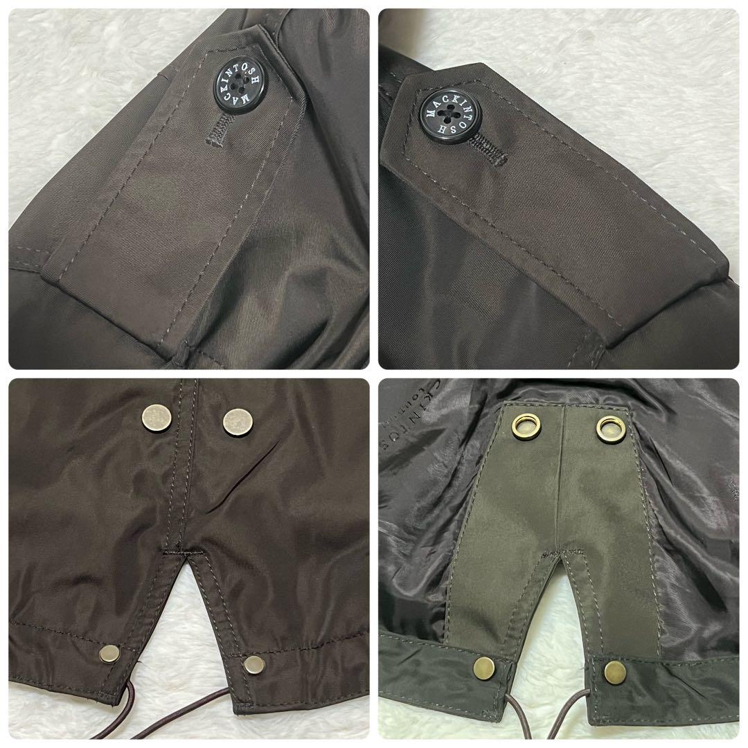 【極美品✨】マッキントッシュ　ダウンコート　ラクーンファーフード XL