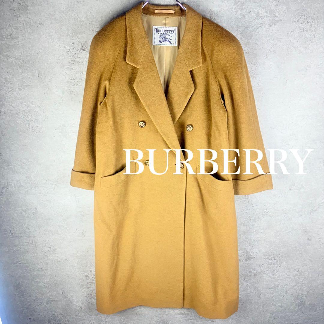 バーバリー　BURBERRY カシミヤ混　　ダブルブ　チェスター　コート　9