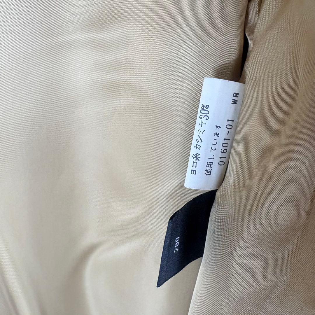 バーバリー　BURBERRY カシミヤ混　　ダブルブ　チェスター　コート　9