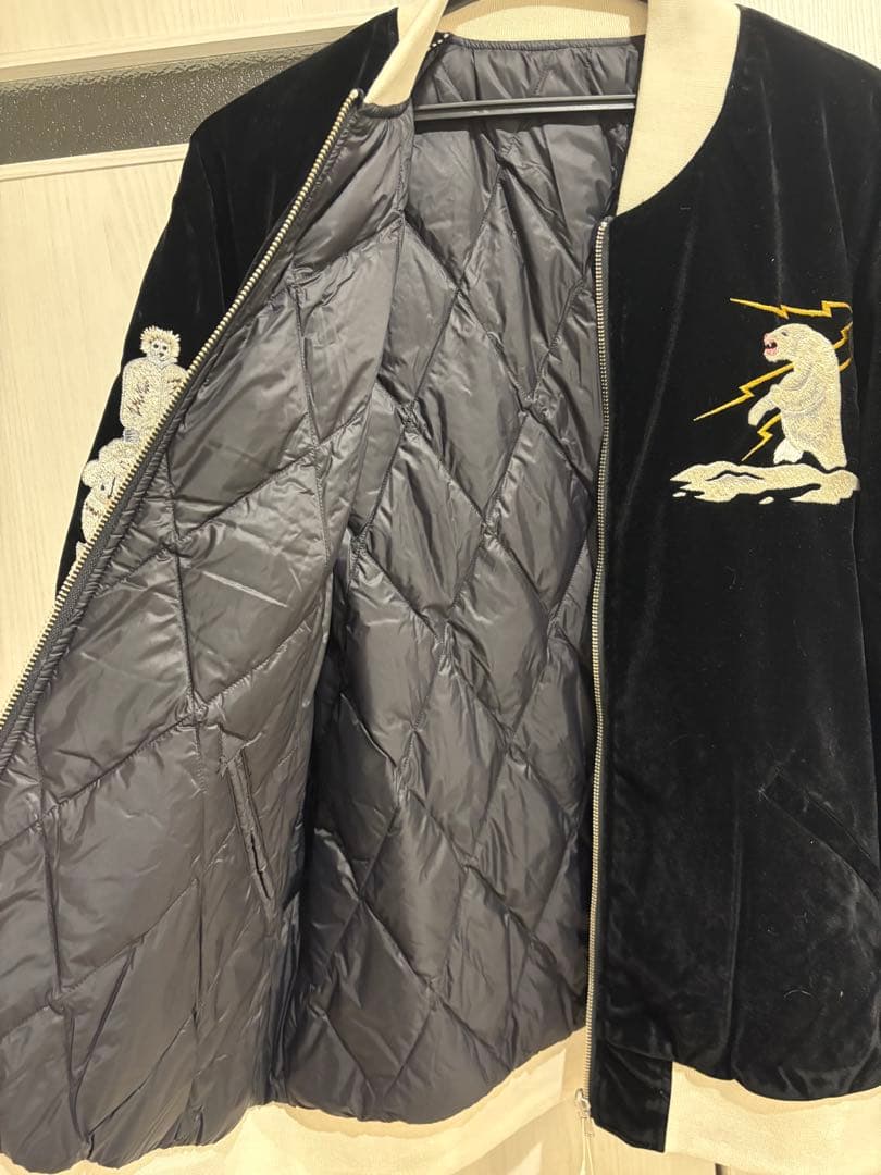 waiper 別注　taion スカジャン　アラスカ　アラスカジャン　XLサイズ