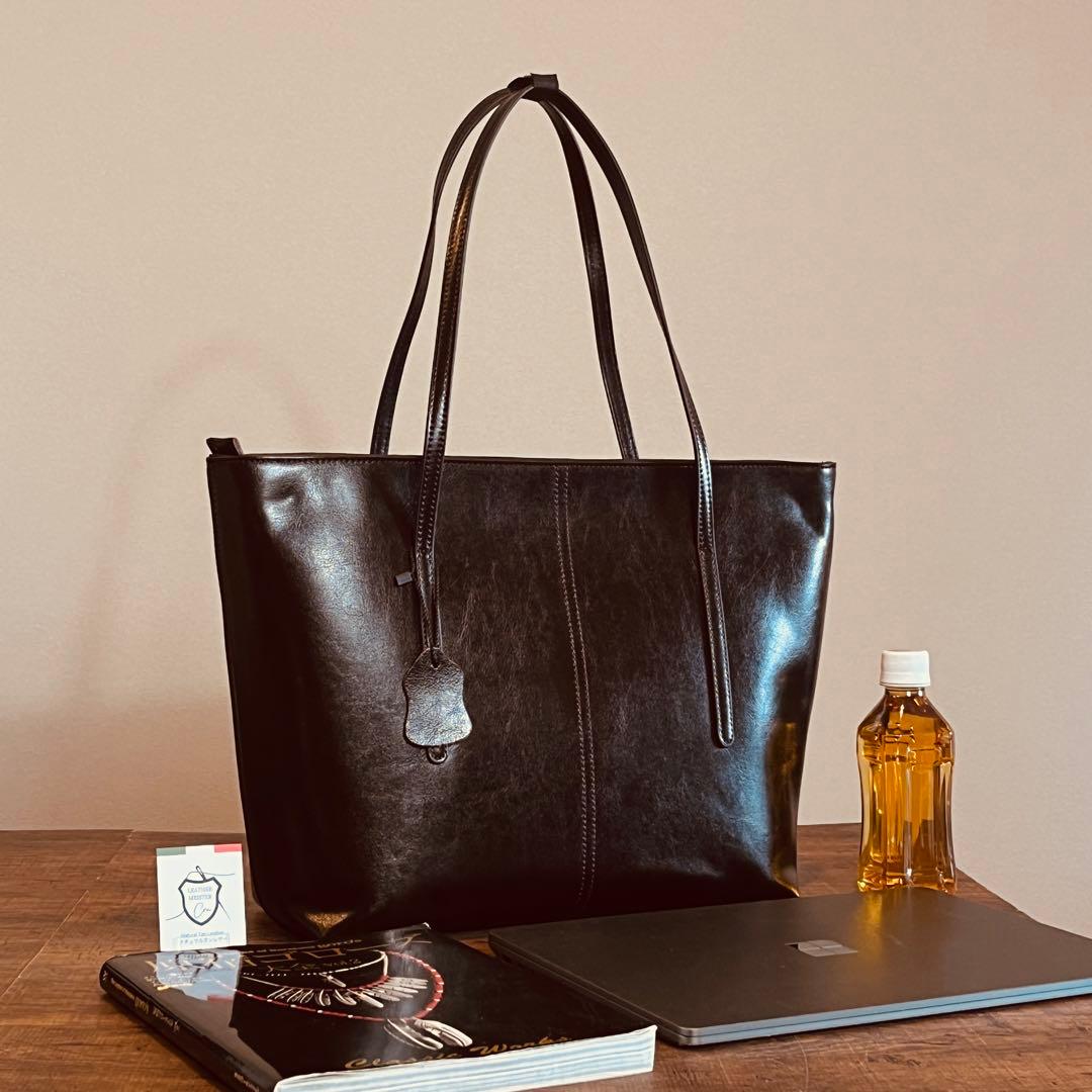 トートバッグ 本革 ハンドバッグ メンズ 鞄 ビジネス 牛革 A4サイズ