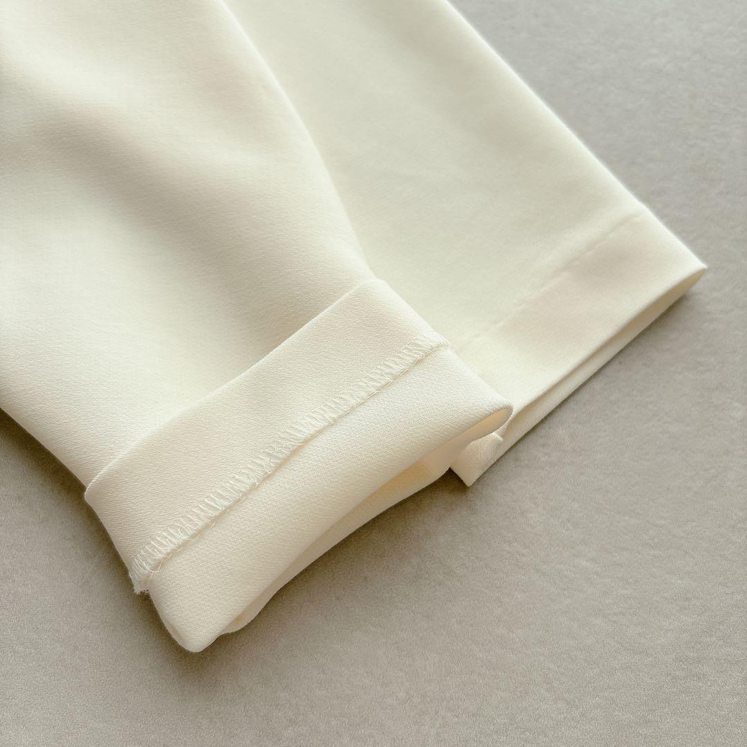 25SS ドゥーズィエムクラス　トリアセジョーゼット Vネック プルオーバー