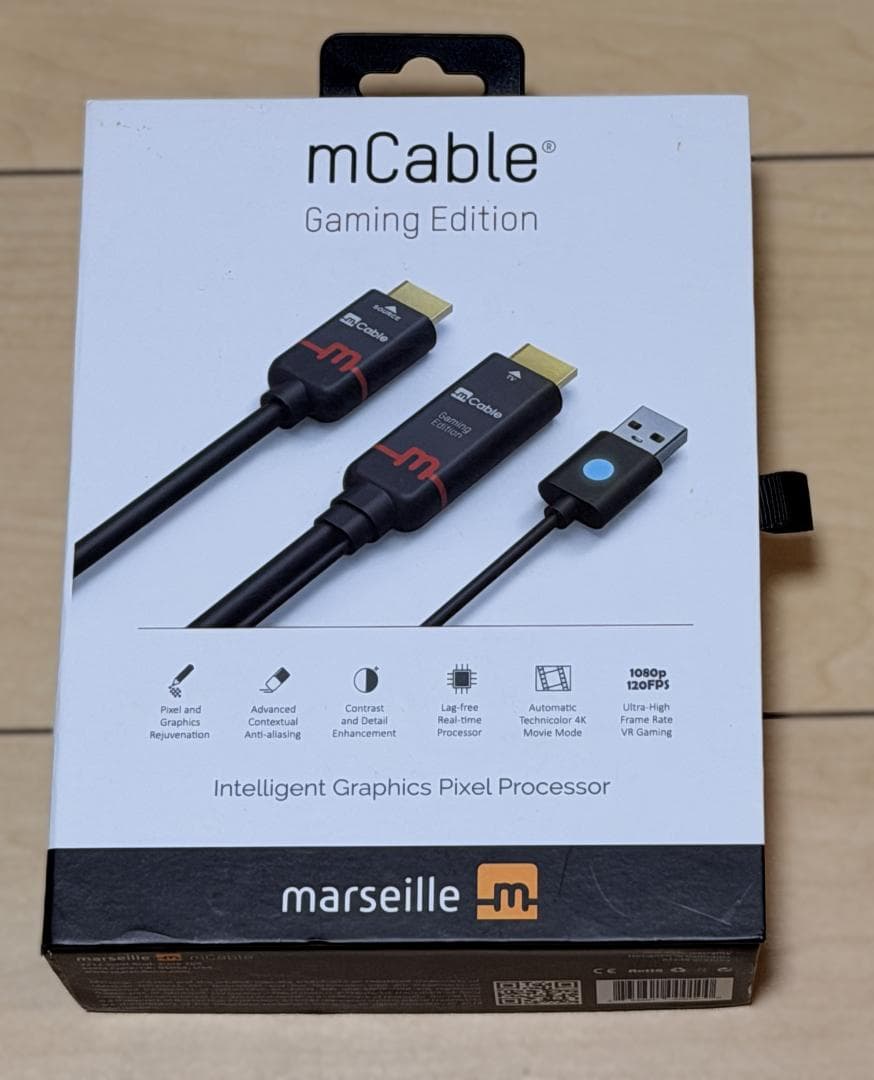 mCable Gaming Edition 3ft HDMIケーブル