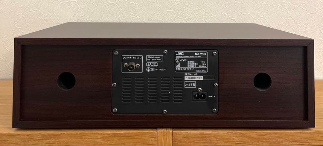 専用 JVC コンパクトコンポートネントシステム NX-W30