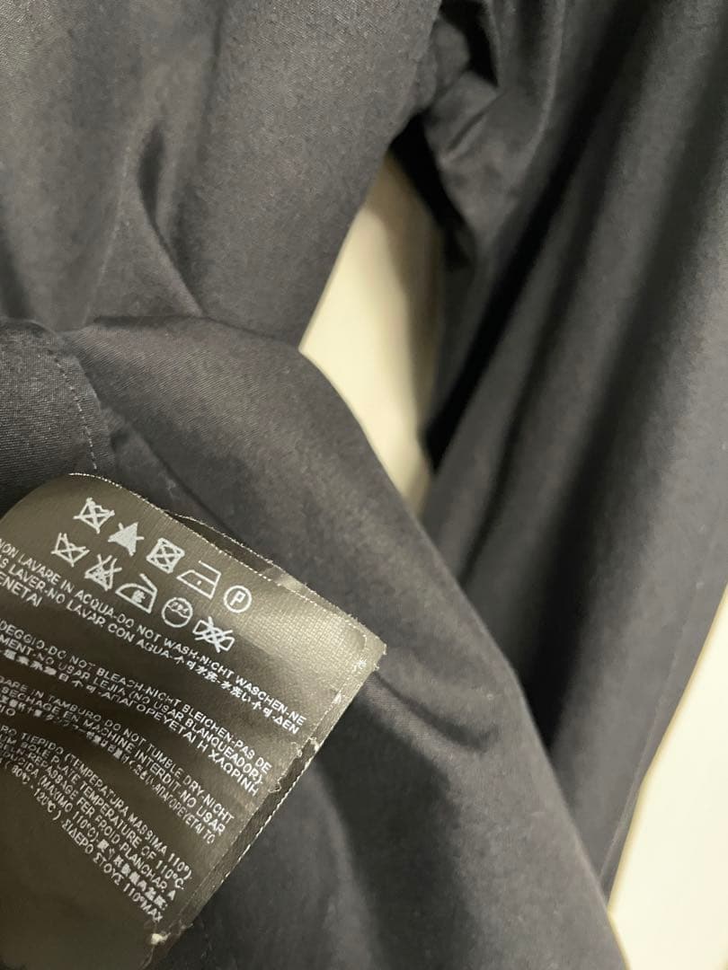 SAINT LAURENT サンローラン 黒 長袖シャツ