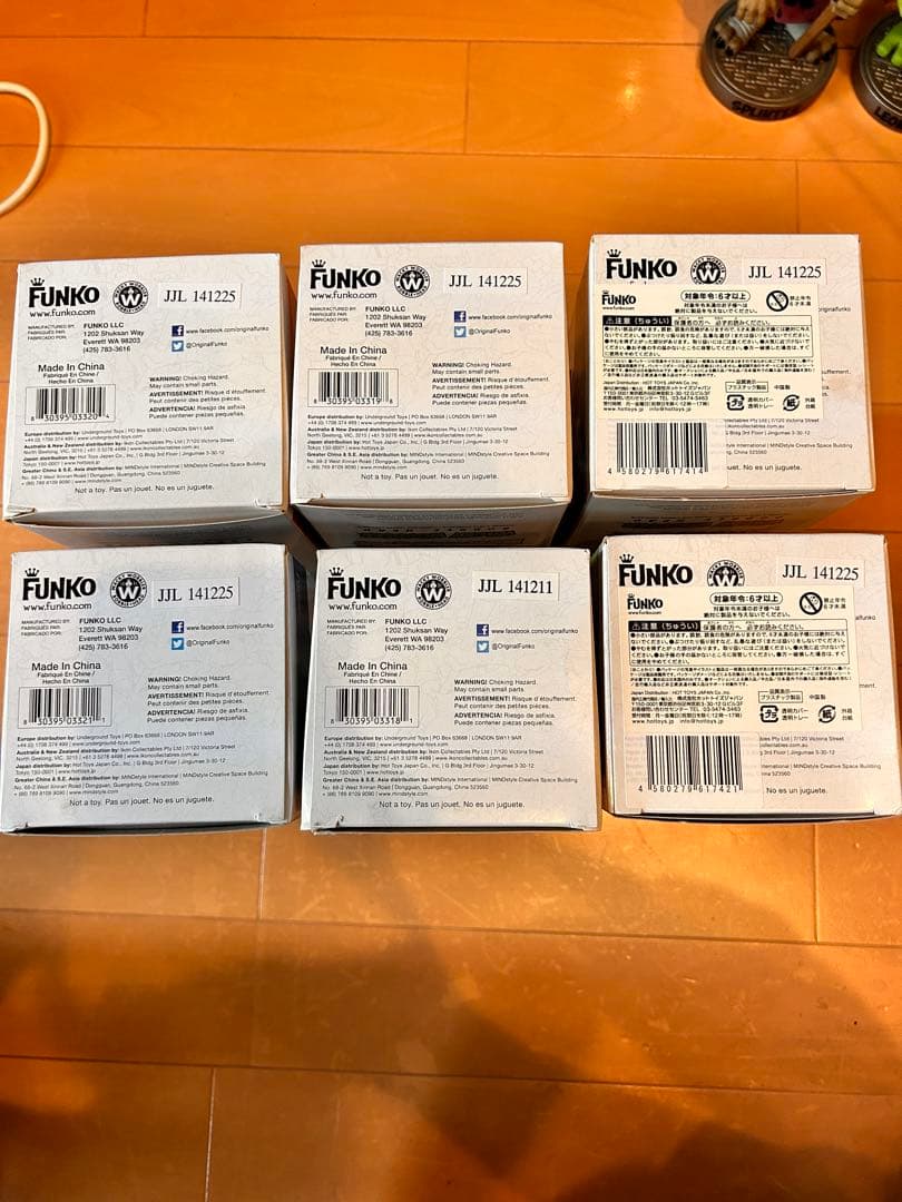 ミュータントタートルズ　ワッキーワブラー　フィギュア 6体セット