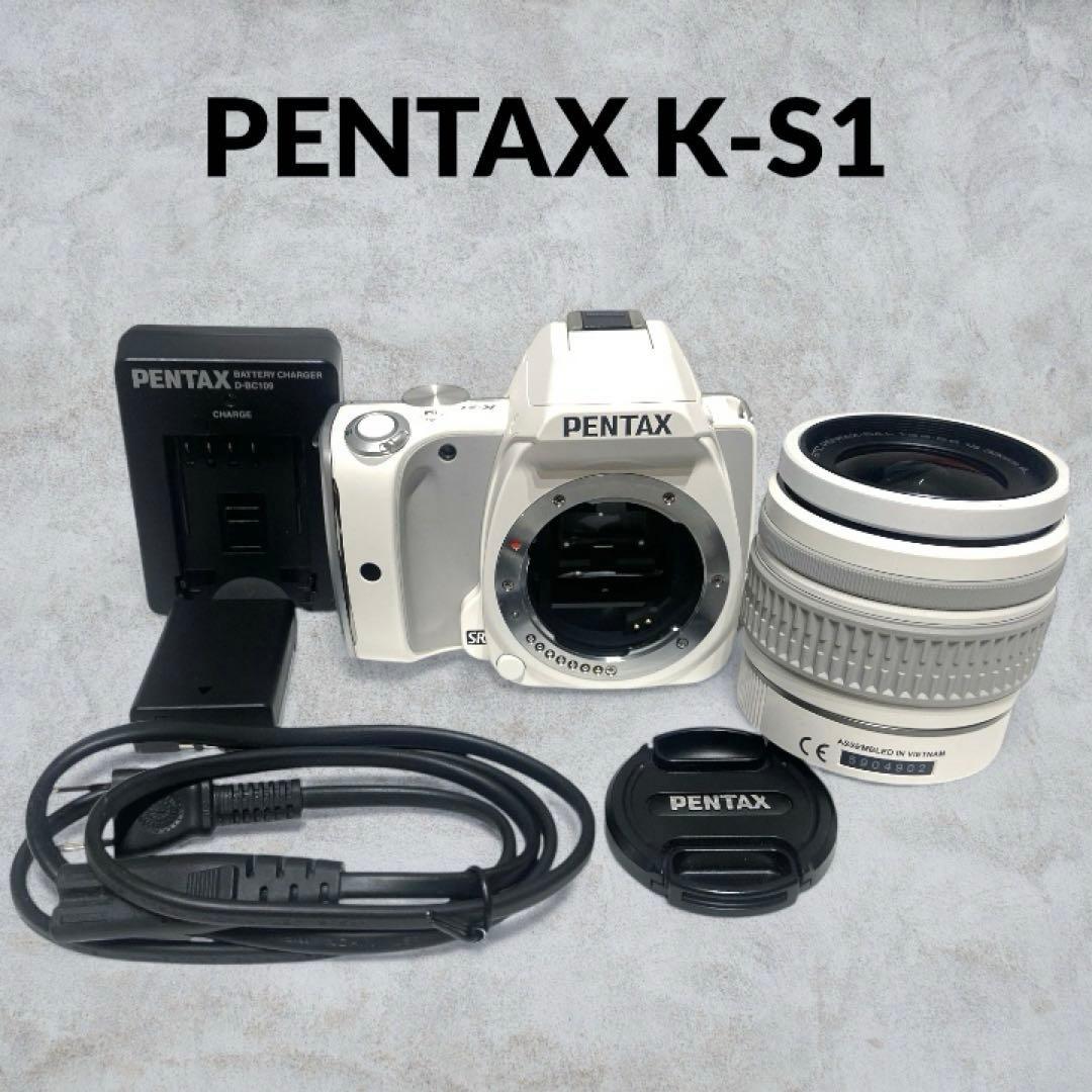PENTAX K-S1 ペンタックス　デジタル一眼レフカメラ　ホワイト
