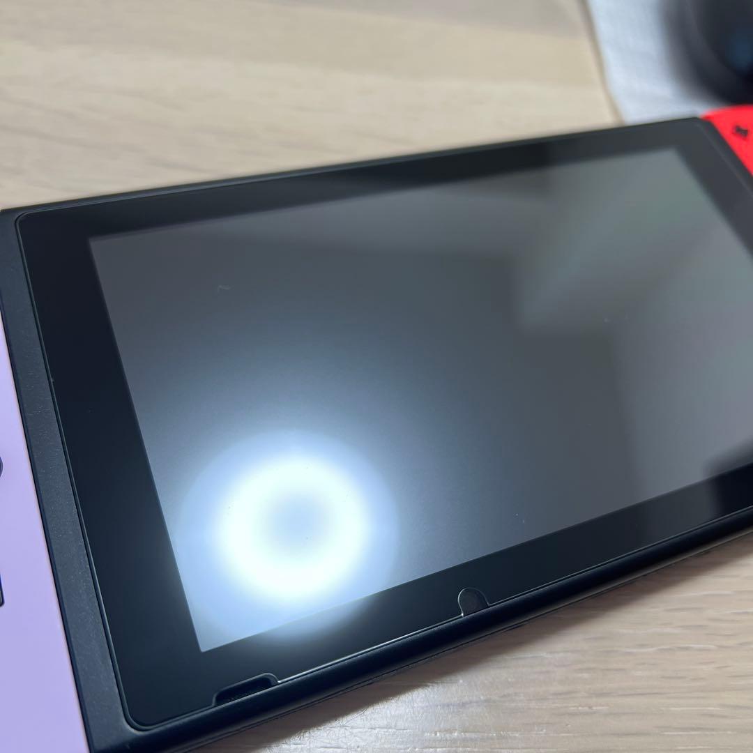 Nintendo Switch 本体 紫/赤 Joy-Con付き