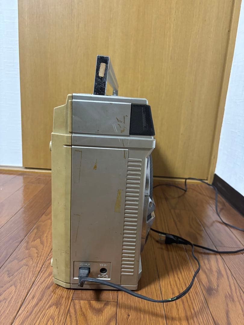 SHARP ラジカセ シルバー