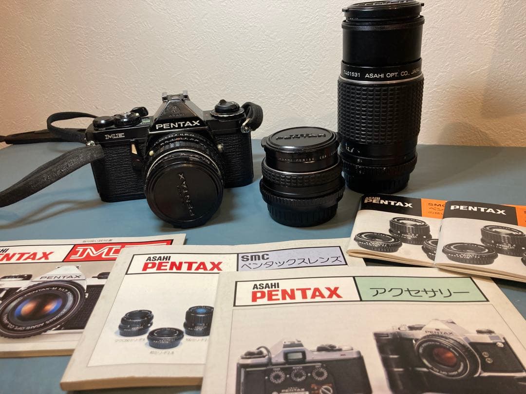 PENTAX ME 28mm 50mm 75-150mm レンズセット