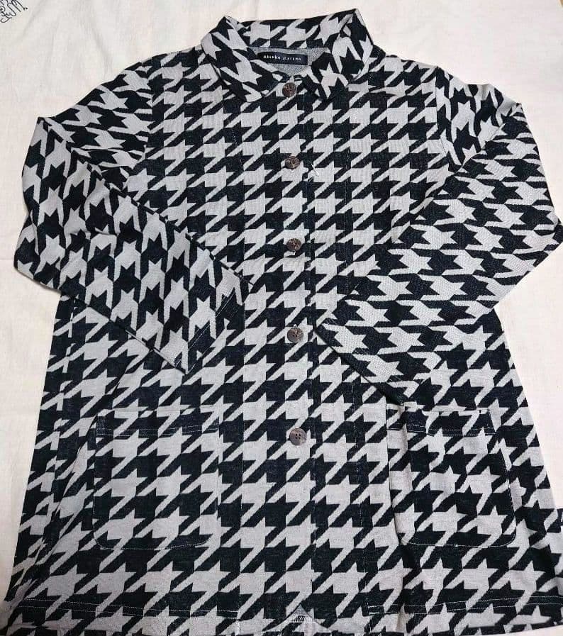 新品タグ付き ワコール パジャマ ルームウェア 千鳥格子グレー 3L