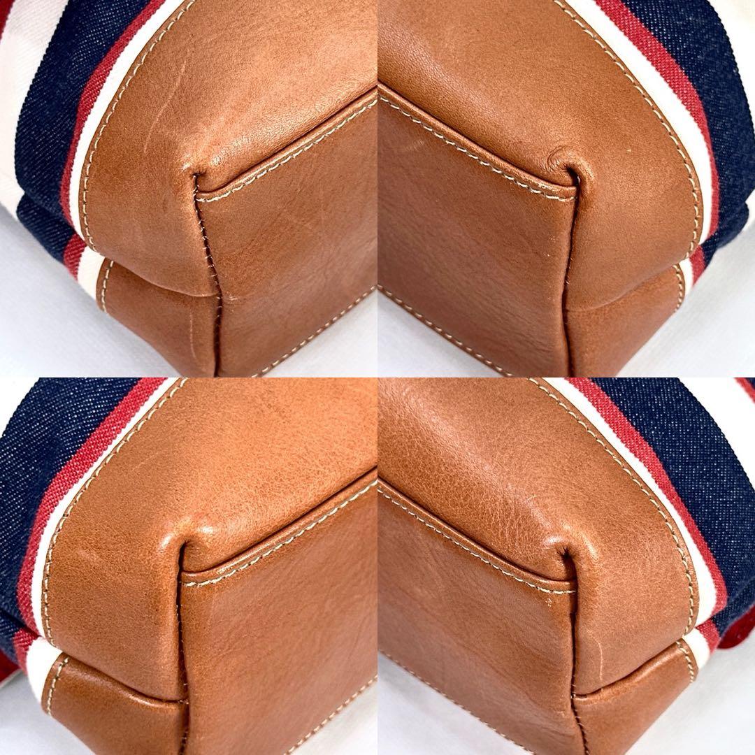 【美品】ヴィヴィアンウエストウッド ショルダーバッグ レザー キャンバス オーブ