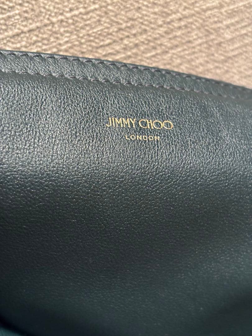 【美品！】ジミーチュウ　ダイヤモンド　ソフトホーボーバッグ