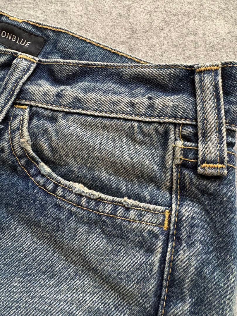 マディソンブルー SAROUEL PT DENIMサルエルデニム00