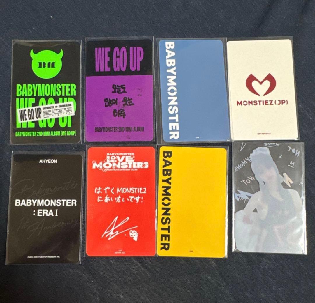 BABY MONSTER トレカまとめ売り チキタ、パリタ、アサ、アヒョン