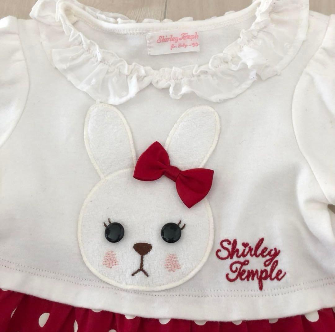 【rei】　シャーリーデンプルうさぎワンピース