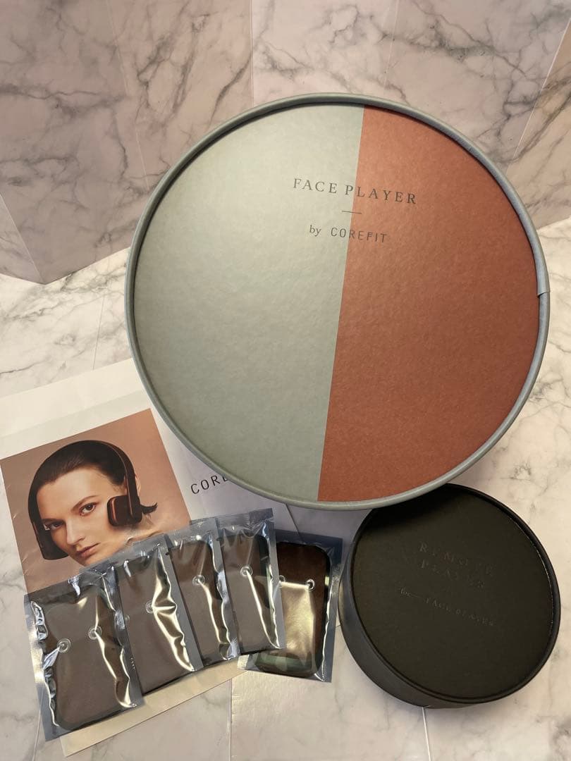 【未使用品】コアフィット フェイスプレイヤー／ジェルパッドオマケ付