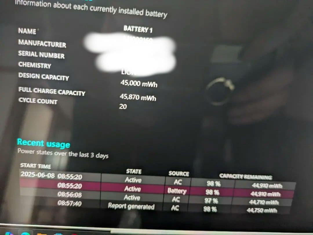 Microsoft Surface Pro 6 メモリ8GB バッテリーほぼ新品